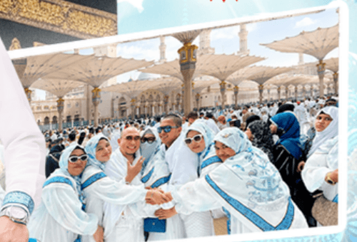 Kebersamaan jemaah Samira Travel